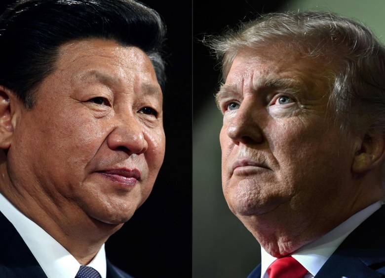 La tensión entre Donald Trump y Xi Jinping parece escalar cada vez más. FOTO AFP