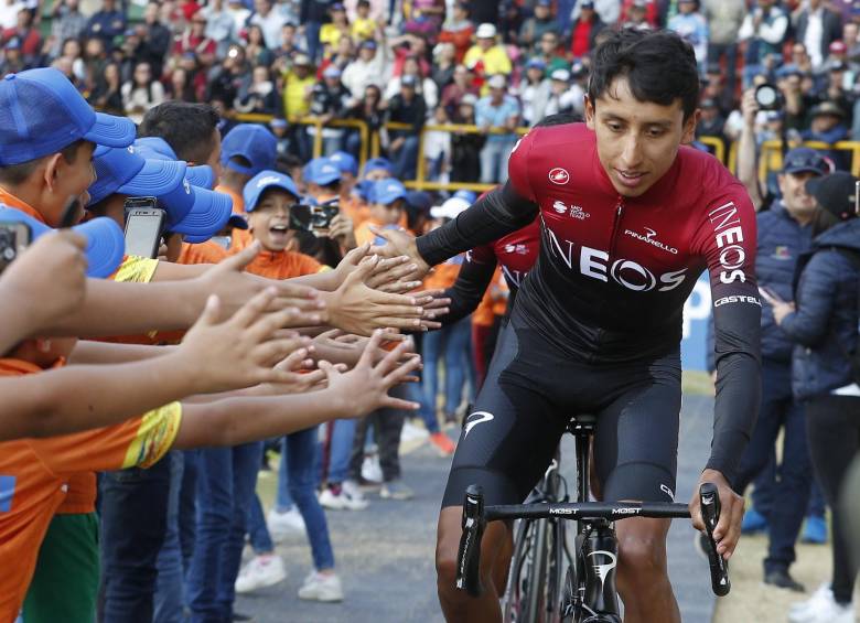 Egan Bernal viaja motivado a Europa. FOTO ARCHIVO MANUEL SALDARRIAGA