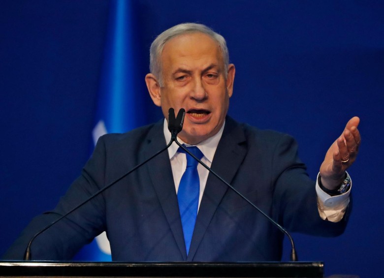 Benjamín Netanyahu. FOTO AFP