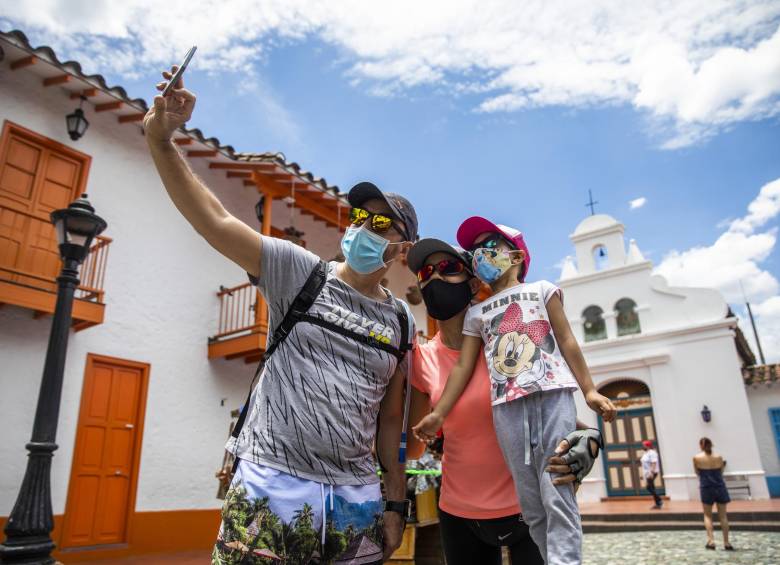 La caída en los visitantes nacionales y extranjeros fue un duro golpe para el sector turístico de Medellín. Rebote será lento. FOTO: CARLOS VELÁSQUEZ
