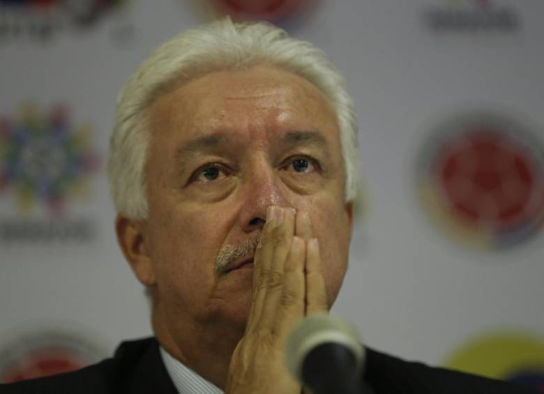 Jorge Perdomo, presidente de la Dimayor. FOTO Colprensa