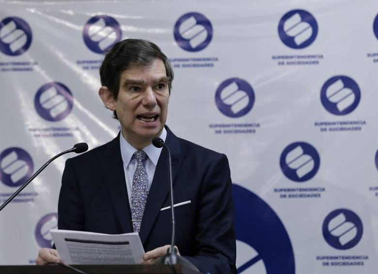 Superintendente de Sociedades, Francisco Reyes.