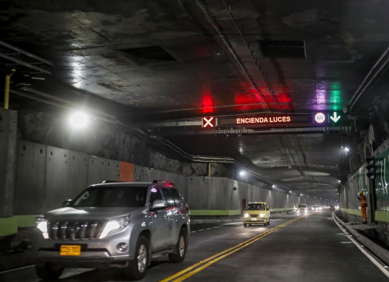 Con los túneles y viaductos el trayecto para salir de Medellín a Rionegro pasó de 45 a 18 minutos. FOTO Julio César Herrera