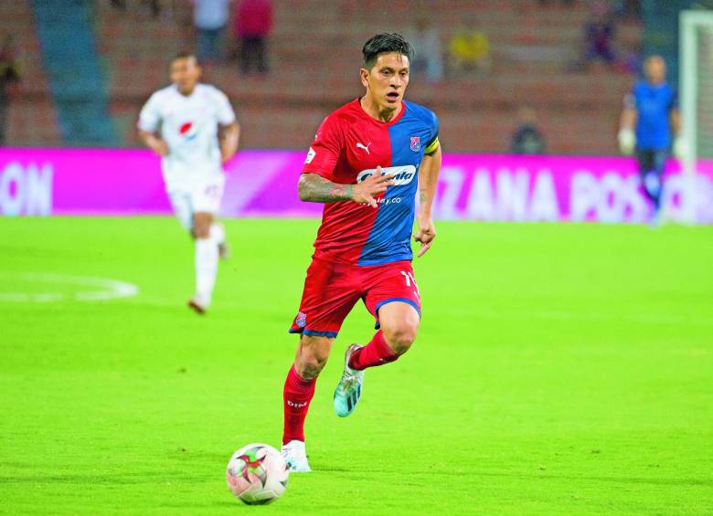 Germán Cano lleva 178 juegos con el DIM. Su promedio de gol es de 0,65 anotaciones por encuentro. FOTO edwin bustamante