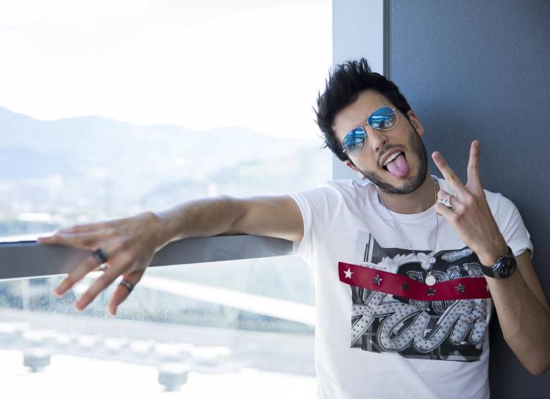 Sebastián Yatra será jurado en Viña del Mar, también estará en 2019 en La Voz Kids. FOTO Carlos Velásquez. 