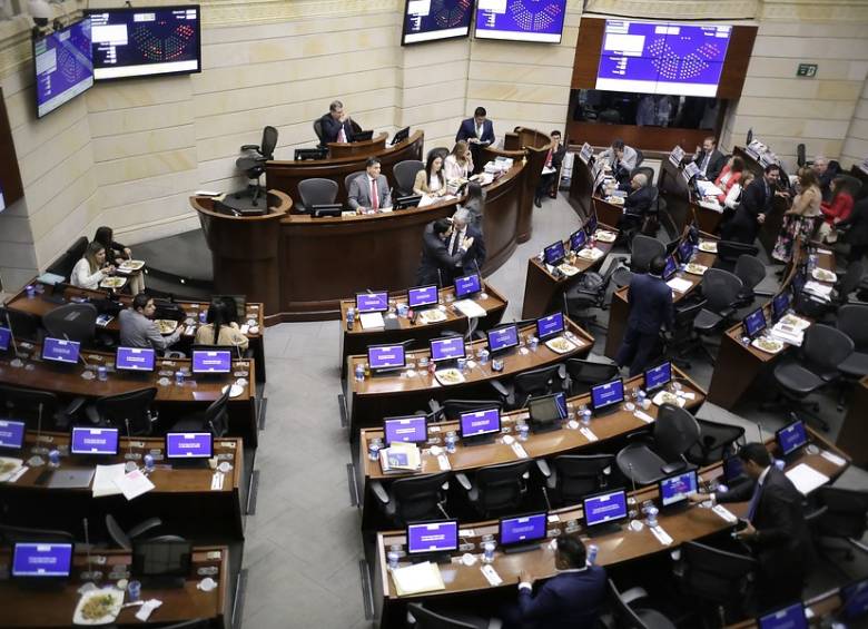 El Senado de la República acogió el texto aprobado en la Cámara de Representantes. FOTO: COLPRENSA