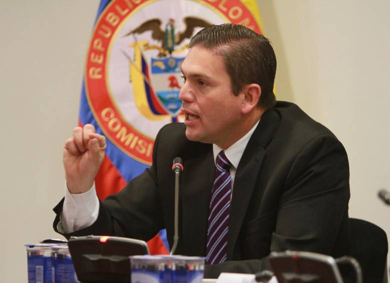 El ministro de Defensa, Juan Carlos Pinzón, dio importantes cifras de lo que se ha logrado referente a este tema este año. FOTO COLPRENSA