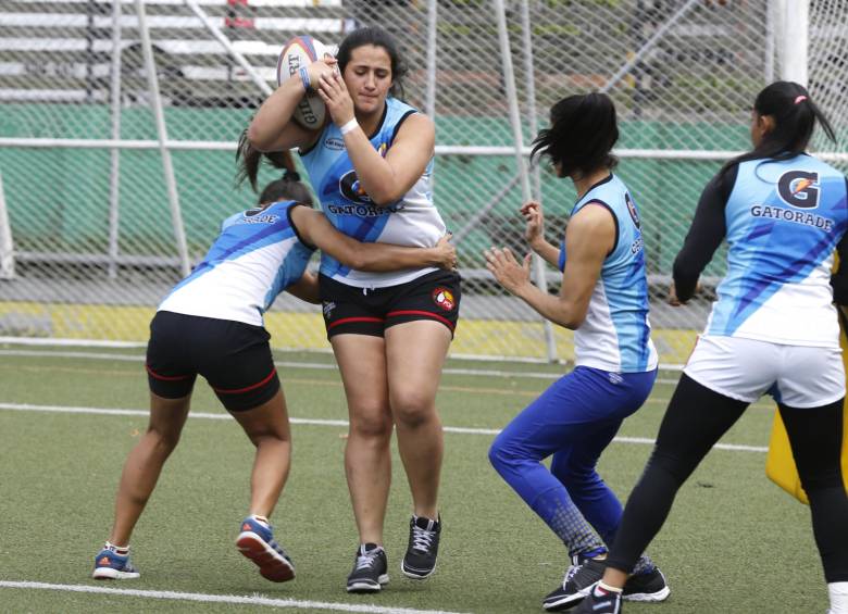 La Selección Colombia de Rugby logró un hecho histórico para este deporte al alcanzar la clasificación por primera vez a Juegos Olímpicos. FOTO Juan Antonio Sánchez