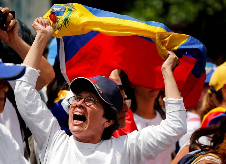 Las protestas no se detienen en Venezuela. FOTO REUTERS
