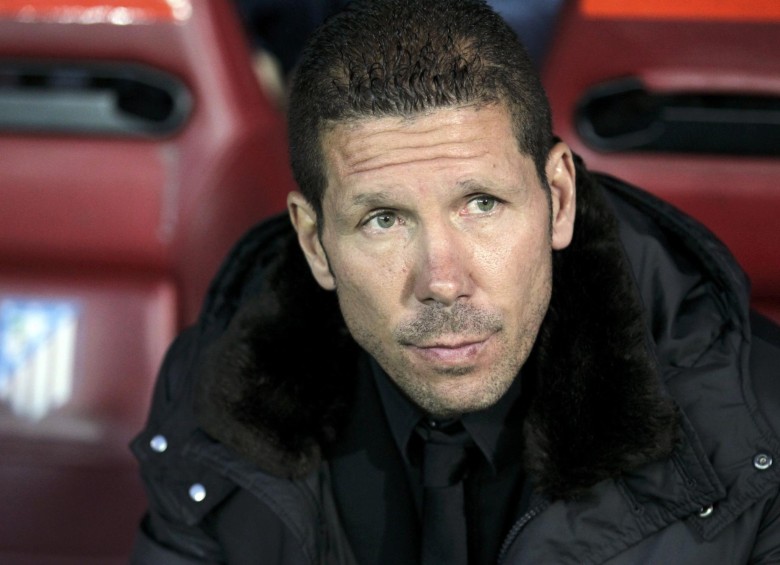 El técnico del Atlético de Madrid, Diego Simeone, se responsabilizó del fracaso de Jackson en el club rojiblanco. FOTO Reuters