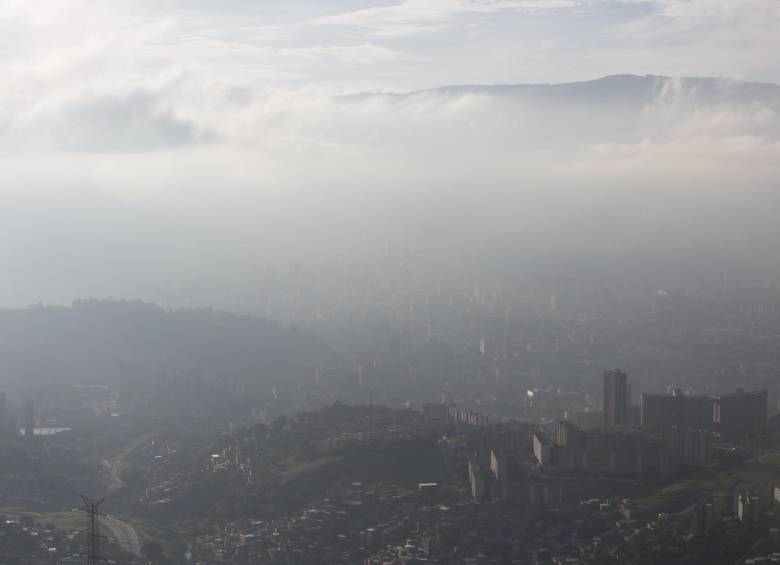 Un año de contaminación en Medellín