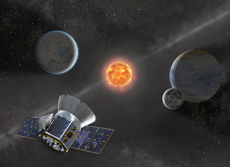Se espera que Tess, que aparece en esta ilustración, detecte más planetas que Kepler y que muchos de ellos sean tipo Tierra que residan en regiones habitables. FOTO Nasa