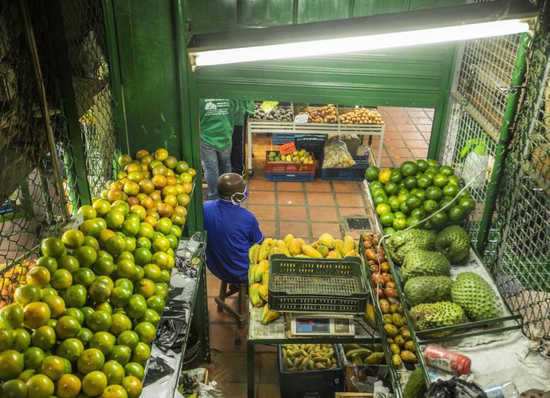 La categoría de alimentos fue una de las dos que jalonaron al alza este indicador. FOTO: Carlos Alberto Velásquez.