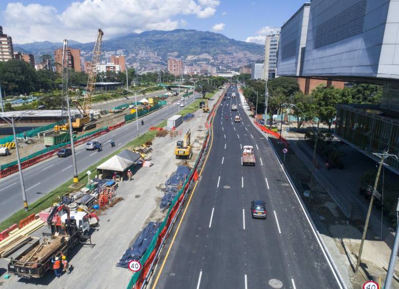 Los cierres serán para adelantar obras de Parques del Río. FOTO JUAN DAVID ÚSUGA 