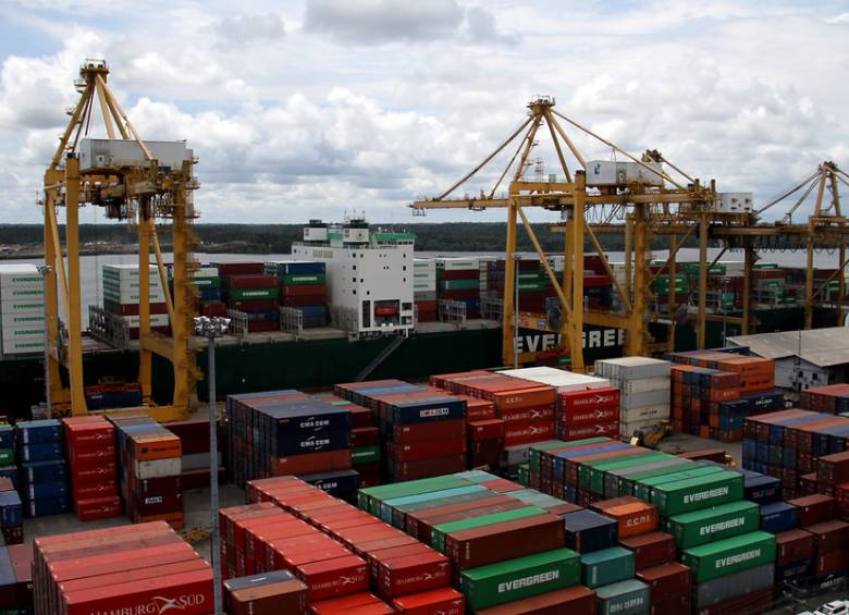 La balanza comercial de Colombia fue deficitaria, es decir, que las importaciones fueron superiores a las exportaciones en 5.371 millones de dólares, según el Dane. FOTO COLPRENSA