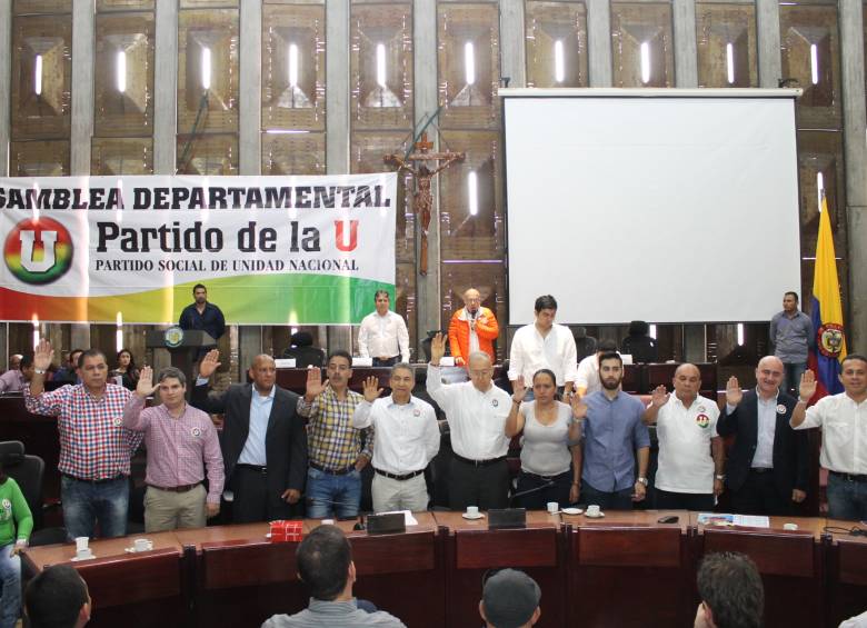 En la asamblea de la colectividad en Antioquia, que fue presidida por el senador y presidente del Partido Roy Barreras, se eligió el directorio departamental y municipal de Medellín. FOTO cortesía