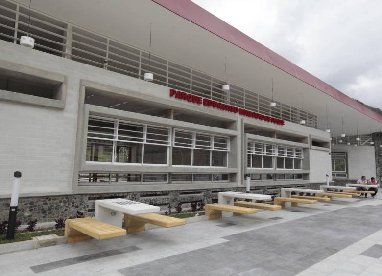 El parque educativo de Peque, La Verdadera Capital de la Montaña, el más reciente que se inauguró. FOTO manuel saldarriaga