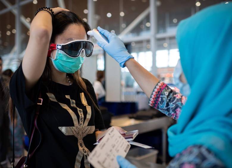 Pruebas del coronavirus. FOTO: AFP