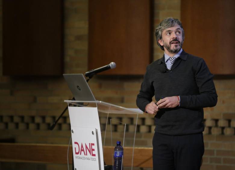  El director del Departamento Administrativo Nacional de Estadística (DANE), Juan Daniel Oviedo, reveló los resultados del Censo Nacional y de Vivienda 2018. Foto: Colprensa