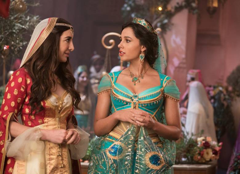 La actriz de 26 años también canta en esta cinta en la que comparte protagónico con Will Smith y Mena Massoud. FOTOS CORTESÍA DISNEY