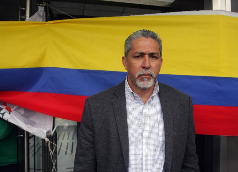 El presidente de Asonal Judicial, Fredy Machado, manifestó que se están violando las libertades sindicales. FOTO COLRPENSA