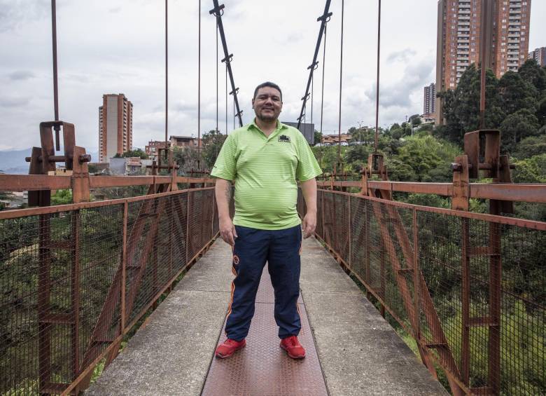 Alejandro Zerpa es un refugiado venezolano que vive en Medellín. FOTO Carlos Velásquez