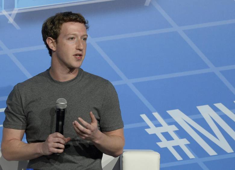 Mark Zuckerberg fue elegido consejero delegado del año. FOTO AFP