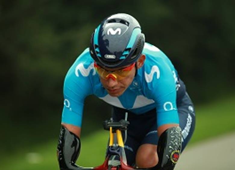 Juan José Florián en uno de sus entrenamientos. FOTO MOVISTAR