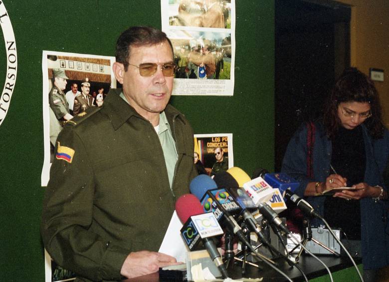 General José Leonardo Gallego, reitrado. Foto: Colprensa