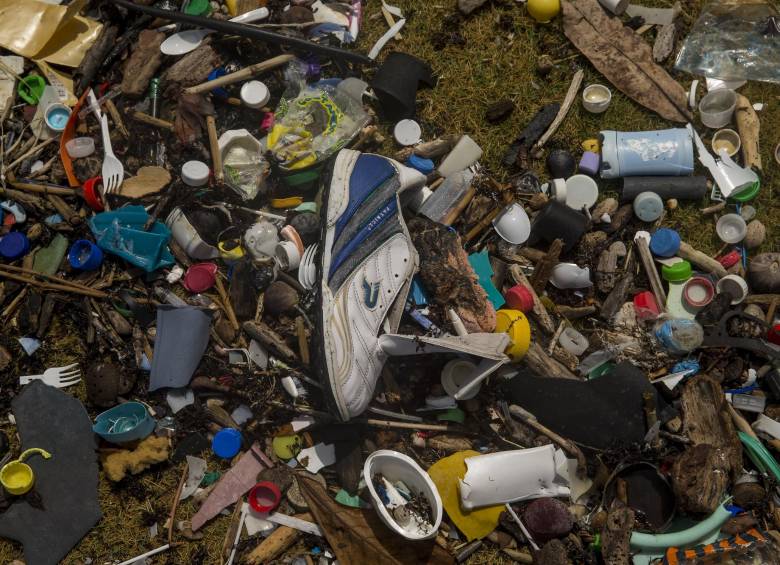 Se recolectaron alrededor de 9 mil elementos que contaminantes en la zona de Deerfield Beach en Florida. Foto: Esteban Vanegas. 