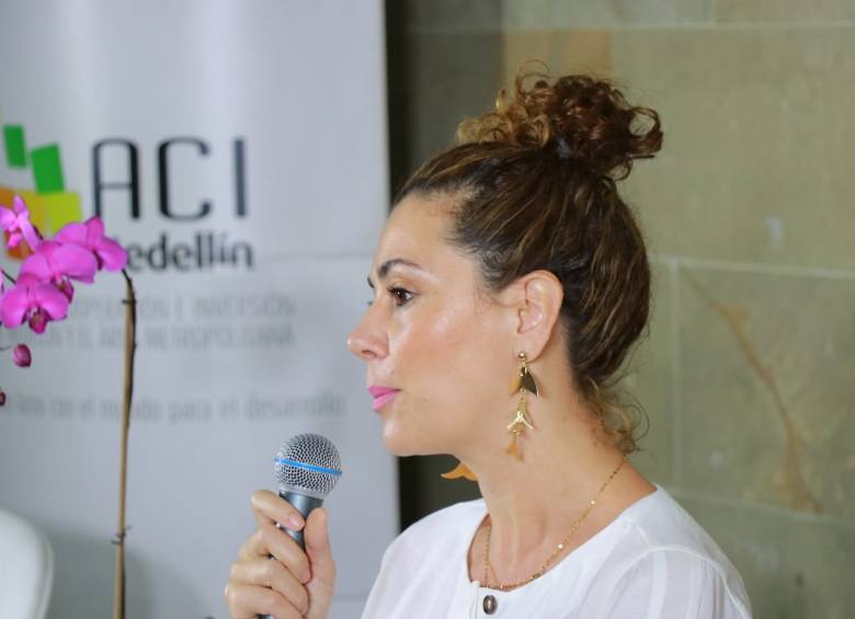 Eleonora Betancur, directora ejecutiva de la ACI Medellín. FOTO CORTESÍA ACI