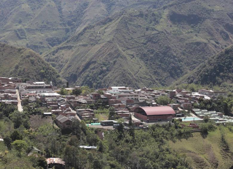 Panorámica de Peque, en el Occidente antioqueño. FOTO ARCHIVO