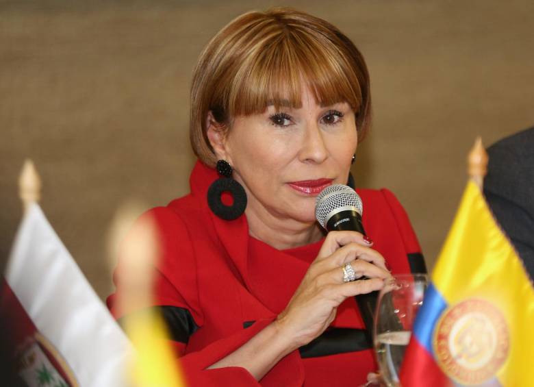 La ministra Alicia Arango declaró en la Fiscalía sobre la financiación de la campaña de Iván Duque. FOTO: Colprensa