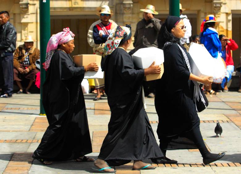 Doce mil son los niños indígenas Wayuú, menores de cinco años de edad, que según líderes de esa comunidad han muerto desde el 2012 a la fecha. FOTO COLPRENSA