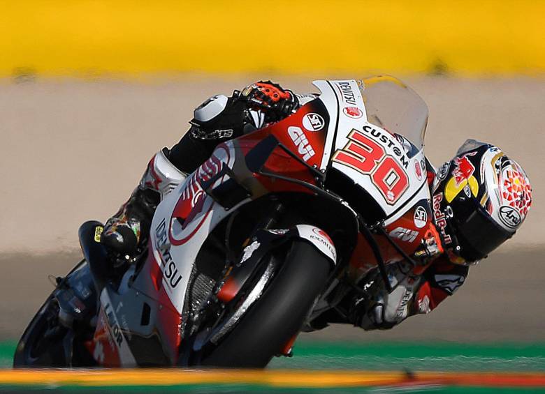 Piloto japonés se hace a la pole del Gran Premio de Teruel de MotoGP