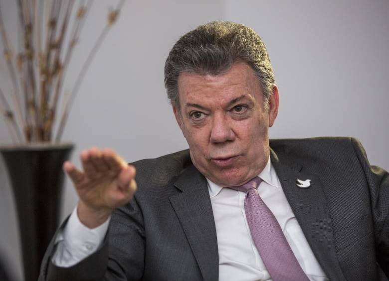 Esquipulas iniciará una campaña con universidades nicaragüenses de apoyo a una eventual candidatura de Santos para el Nobel de la Paz. FOTO Archivo Esteban Vanegas 