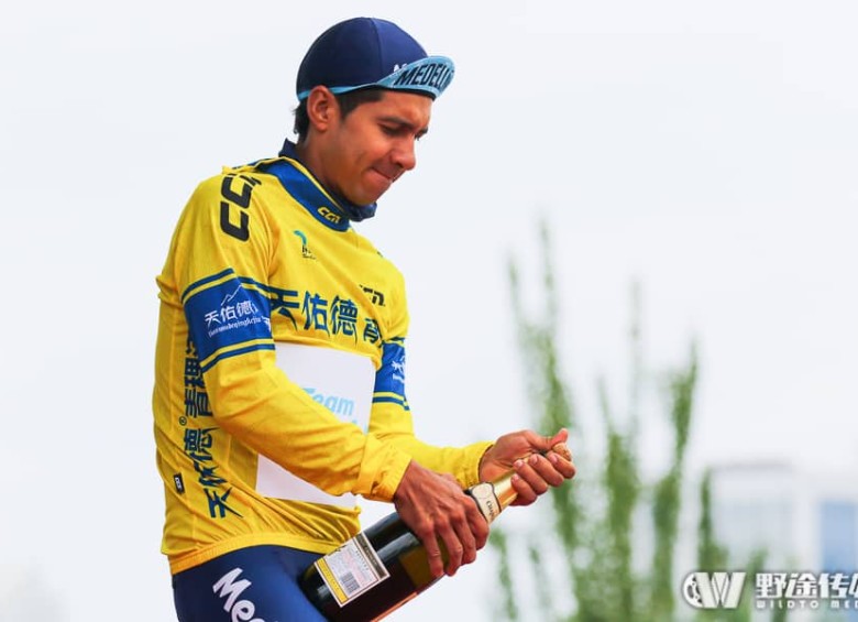 Team Medellín de ciclismo inició dominando en Tour de China