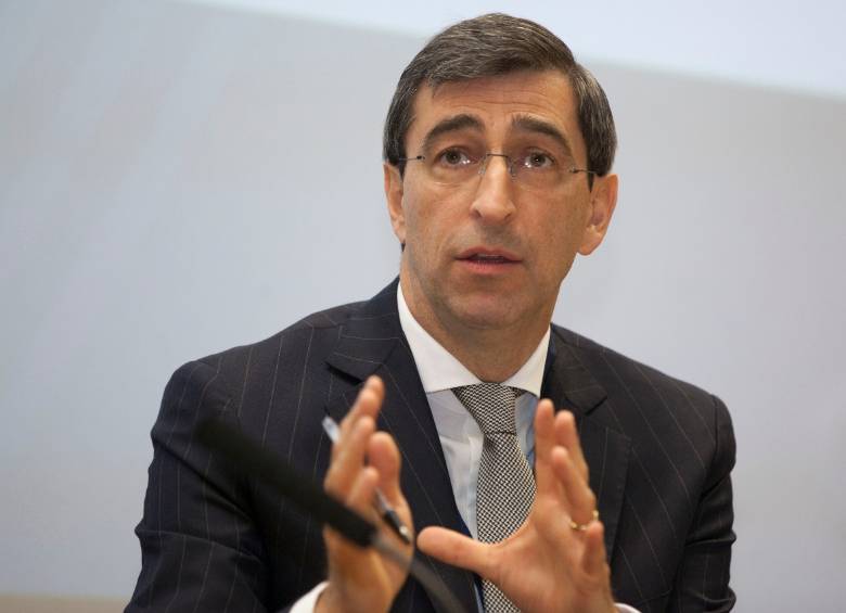 Juan Pablo Córdoba, presidente de la BVC, sostuvo que el mercado de capitales está listo para apalancar a las empresas. Foto Colprensa