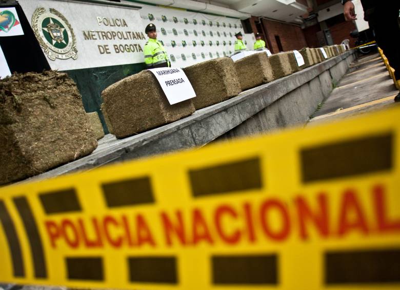 Por tráfico de drogas fueron retirados y vinculados formalmente a la investigación de este proceso penal 14 uniformados por el delito de cohecho. FOTO ARCHIVO