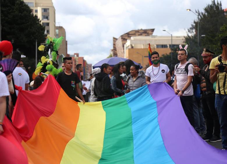Junio es considerado el mes del orgullo gay. FOTO COLPRENSA