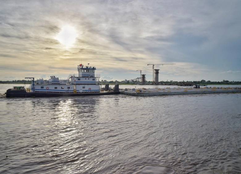 Contrato busca recuperar la navegabilidad del río Magdalena. FOTO CORTESIA