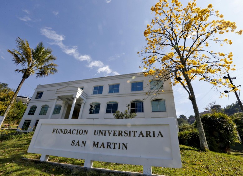 Sede de la Universidad San Martín en Sabaneta. 