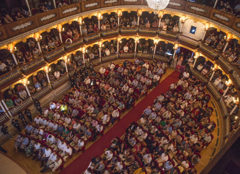 El evento se inauguró el pasado 11 de marzo con lleno total en el Teatro Adolfo Mejía. Se nota la acumulación de público, como en la mayoría de funciones de este encuentro. Foto: Cortesía