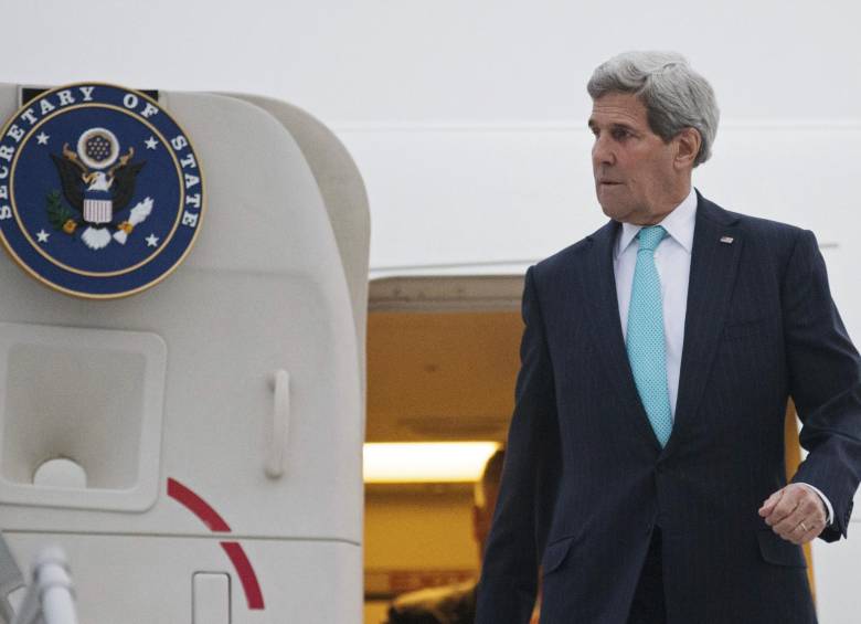 John Kerry dijo este domingo que Estados Unidos considera que debe negociar con el presidente sirio Bachar al Asad. FOTO AP