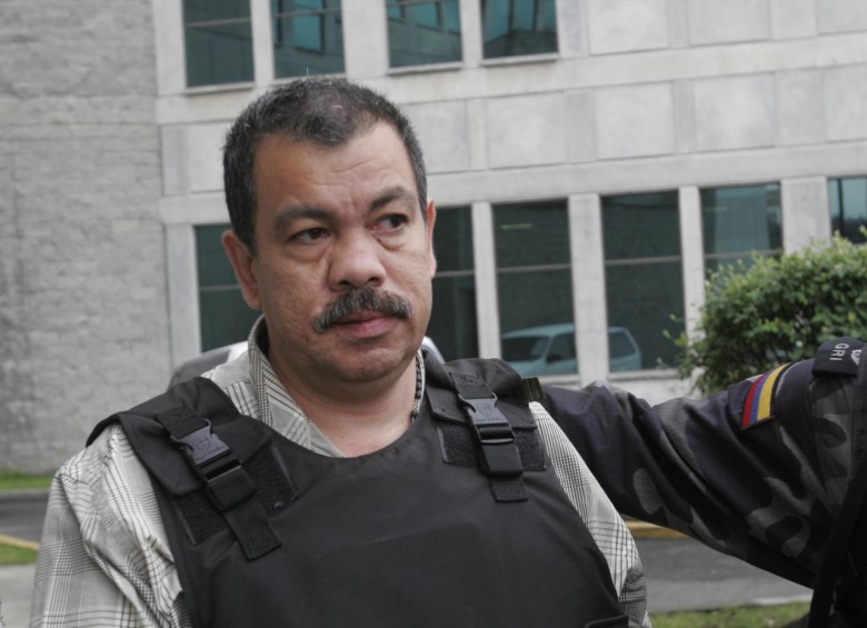 El exparamilitar Diego Fernando Murillo, alias ‘Don Berna’. Foto: Colprensa.