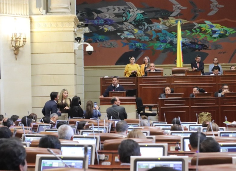 El Congreso volverá a sesionar el 20 de julio, y como lo dijo el gobierno, volverán a debatir los proyectos anticorrupción. FOTO colprensa