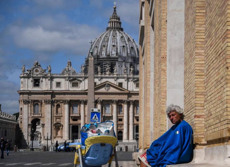 El obligado cierre del sector turístico durante la pandemia ha afectado los números de la Iglesia Católica. FOTO AFP