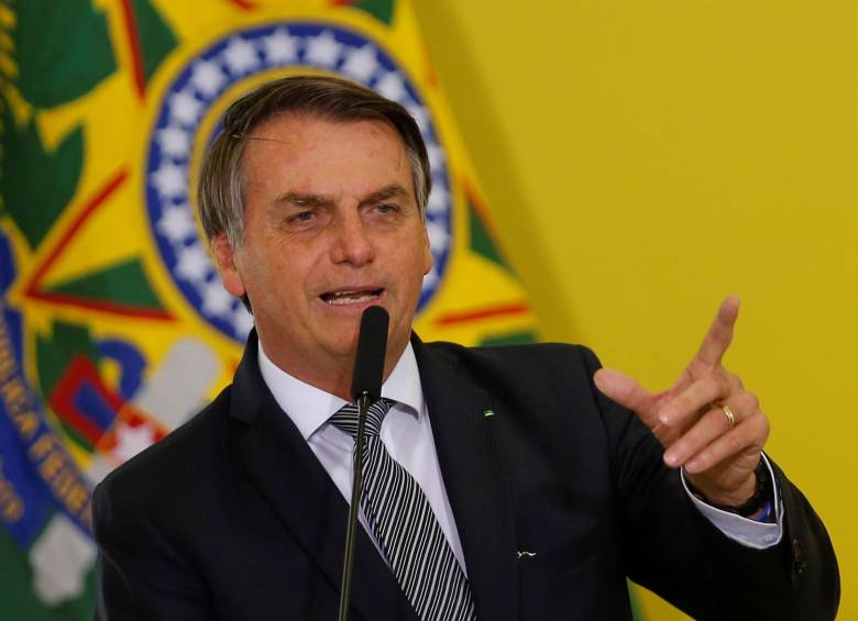 Presidente de Brasil Jair Bolsonaro. FOTO: REUTERS