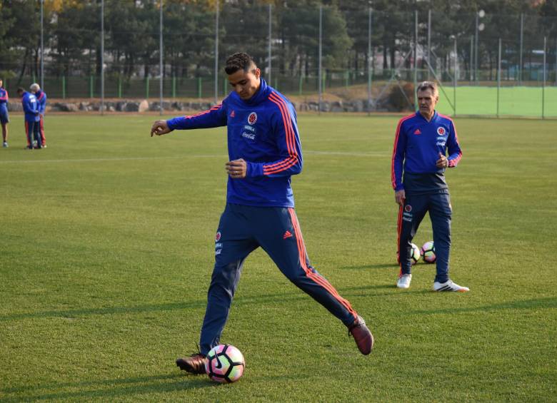 Giovanni Moreno, jugador que actúa en China, también es alternativa para el técnico José Pekerman. FOTO cortesía FCF