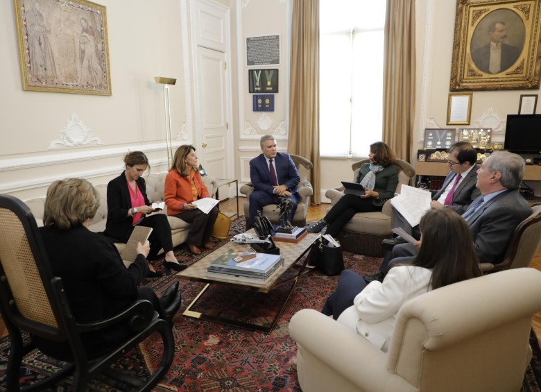 El presidente Iván Duque está a un mes de cumplir con su primer año de gobierno. Meses agitados y difíciles ha tenido que sortear. Foto Colprensa